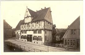 1875 Altes Rathaus von 1585 in Wilster