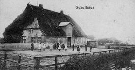 1908 Schule in der Wilstermarsch Gemeinde Ecklak
