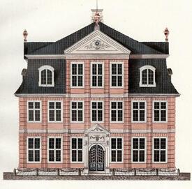1800 Palais Michaelsen am Markt in der Stadt Wilster