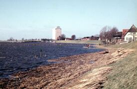 1962 Sturmflut am 16. und 17. Februar - Situation und Schäden am Deich bei St. Margarethen unmittelbar nach der Sturmflut
