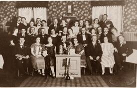1925 Wintervergnügen des Kegelklub Merkur Wilster