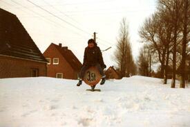 1978 - 79 Katastrophale Schneefälle und Verwehungen in Brokdorf
