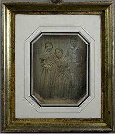 1844 Die Kinder Amelie, Sophie und Wilhelm des Wilsteraner Bürgermeisters Heinrich Rehoff