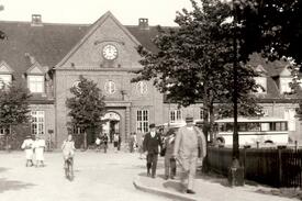 1929 Empfangsgebäude des Bahnhofs Wilster