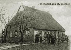 1910 Geschäftshaus Heesch in Vorder-Neuendorf in der Wilstermarsch
