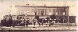 1901 Landscheide, Bahnhof St. Margarethen