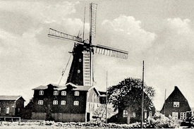 1938 Windmühle HOFFNUNG in Beidenfleth an der Stör