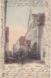 1899 Neues Rathaus - Doos´sches Palais , Rathausstraße in Wilster