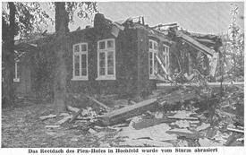 23. Mai 1979 enorme Schäden in der Wilstermarsch durch Wirbelsturm - Bericht Wilstersche Zeitung