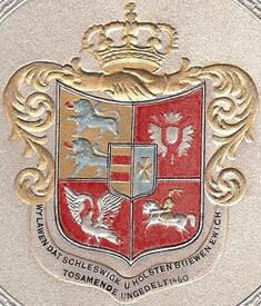 1898 Wappen Schleswig-Holstein