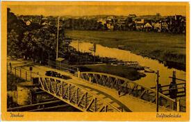 Itzehoe - Delftorbrücke über den Durchstich der Stör 1940 