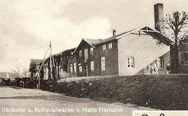 1955 Kleve - Bäckerei und Kolonialwaren Geschäft von Hans Hamann an der Straße Geestkamp