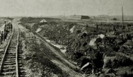 1887 bis 1895 -  Arbeiter beim Bau des Kaiser-Wilhelm-Kanal