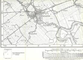 1967 Ausschnitt aus Topographische Karte 2022 Wilster - M  1 : 25.000
