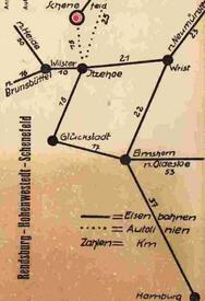 1960 Wilster Eisenbahnverbindungen, Marschbahn 