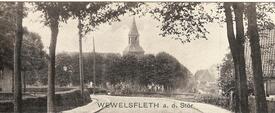 1910 Wewelsfleth - Straße Humsterdorf