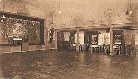 1932 Wewelsfleth - Festsaal im Gasthof Mahn