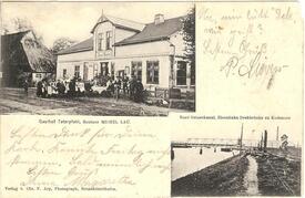 1903 Gasthof Taterpfahl an der Marschbahn