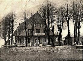 1904 Altes Fährhaus am Störort im Wewelsflether Außendeich