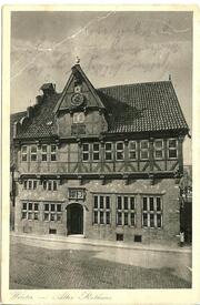 1928 Altes Rathaus in der Stadt Wilster