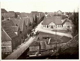 1880 Neumarkt und Bäckerstraßenfleth, Schmiedestraße