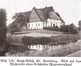 1937 Bauernhaus - Husmannshuus in Wewelsfleth Großwisch in der Wilstermarsch