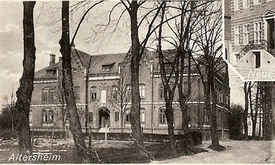 1942 Altersheim in der Stadt Wilster