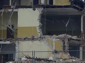 Dezember 2016 Abbruch der Gebäude der ehemaligen Mittelschule Wilster