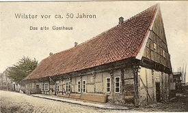 1865 Altes Gasthaus (Städtisches Armenhaus und Altersheim) in der Stadt Wilster