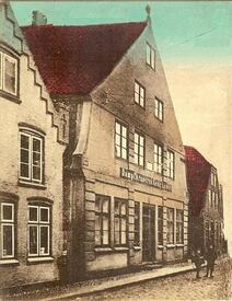 1916 Neustadt in der Stadt Wilster, Geburtshaus des Dichters Johann Meyer