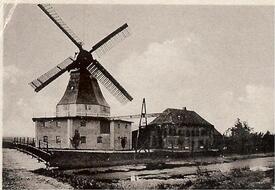 1940 Getreide-Windmühle im Ortsteil Ecklak-Austrich der gemeinde Ecklak