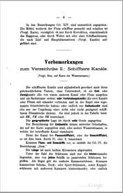 1874 Verzeichnis der Wasserstraßen in Preußen
- Schiffbare Flüsse