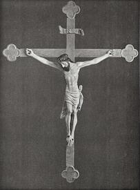 1962 - gotisches Kruzifix in der Kirche St. Nicolai in der Wilstermarsch