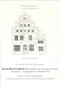 Buch "Das Bürgerhaus in Schleswig-Holstein"