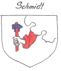 Wappen Familie Schmidt aus den Elbmarschen