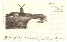1900 Mühle RENATA am Kasenort bei Wilster