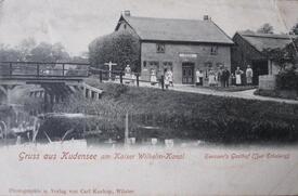 1903 Hanssen´s Gasthof „Zur Erholung“ in Kudensee in der Wilstermarsch