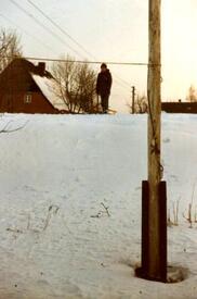 1978 - 79 Katastrophale Schneefälle und Verwehungen in Brokdorf
