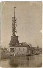 1911 Dampfmühle Averfleth an der Wilsterau