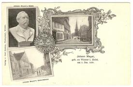 1905 Heimat-Dichter Johann Meyer, geboren in Wilster