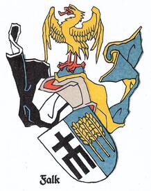 Wappen der Familie Falk, Falck aus der Wilstermarsch