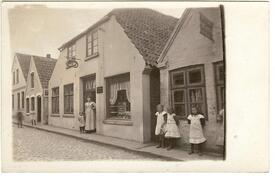 1907 Bäckerei - vermutlich an der Straße Landrecht in der Stadt Wilster