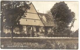 1913 Bauernhof in der Stadt Wilster an der Straße nach Diekdorf