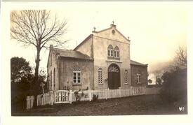 1870 Kapelle am Friedhof der Kirchengemeinde Wilster an der Allee in Bischof
