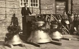 1963 Glocken für die Wilsteraner Kirche St. Bartholomäus zu Wilster