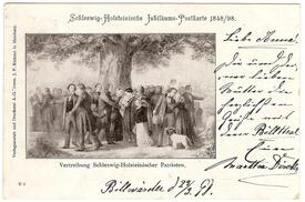 1898 Schleswig-Holsteinische Erhebung 1851. Februar Vertreibung von Patrioten