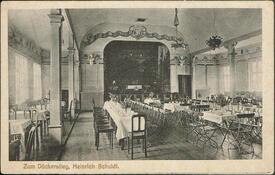 1917 Saal im Gasthaus ZumDückerstieg in Neuendorf-Sachsenbande