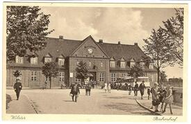 1930 Empfangsgebäude des zweiten Bahnhofs der Stadt Wilster