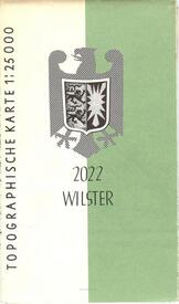 1967 Topographische Karte 2022 Wilster - M  1 : 25.000