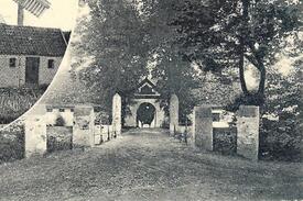 1925 Kleve - Zugang und Torhaus Gut Krummendiek